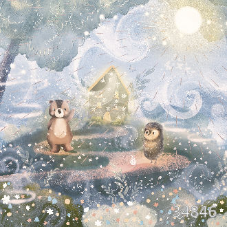 Hedgehog in the fog
